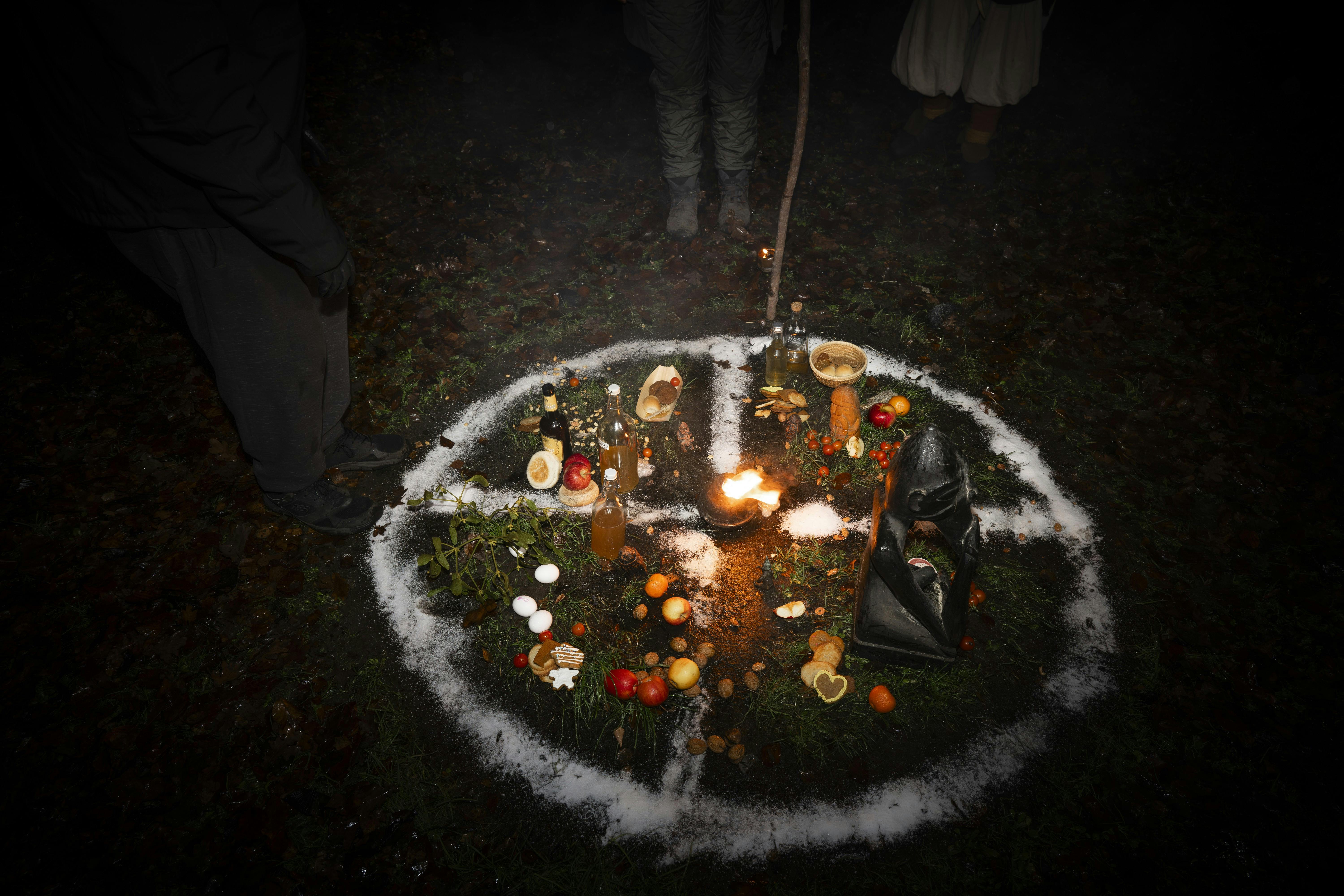 Fejring af vintersolhverv i Frederikssund.