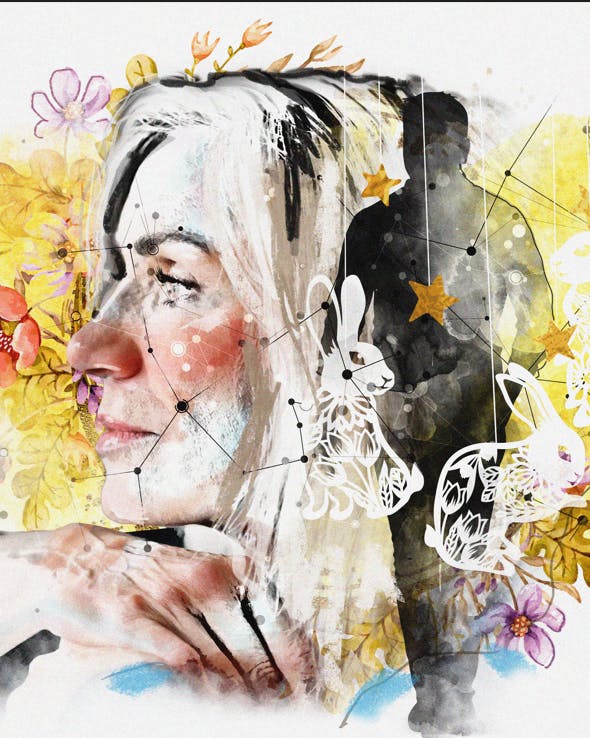 Collage af Joy Ann Lee Fernandez