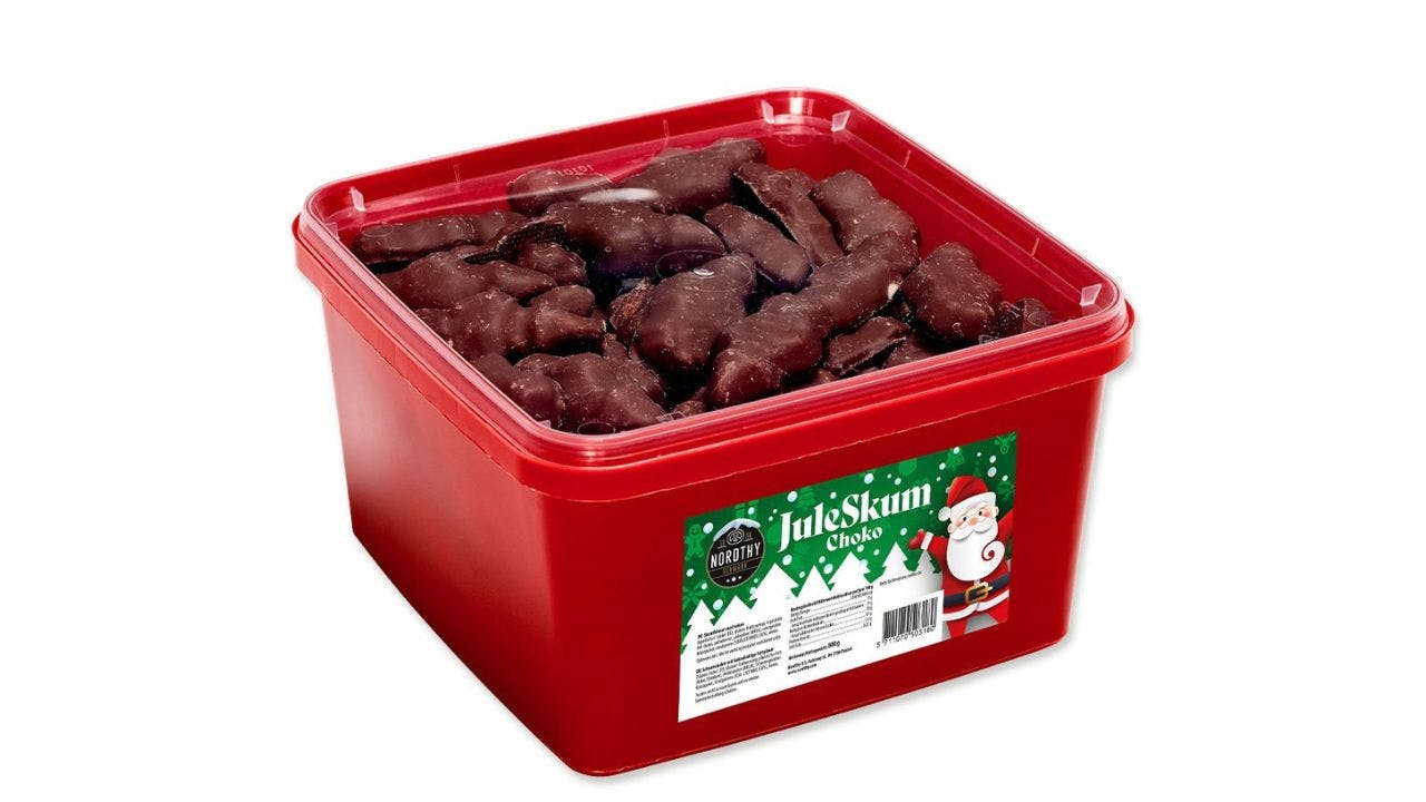 Choco juleskum fra Cloetta