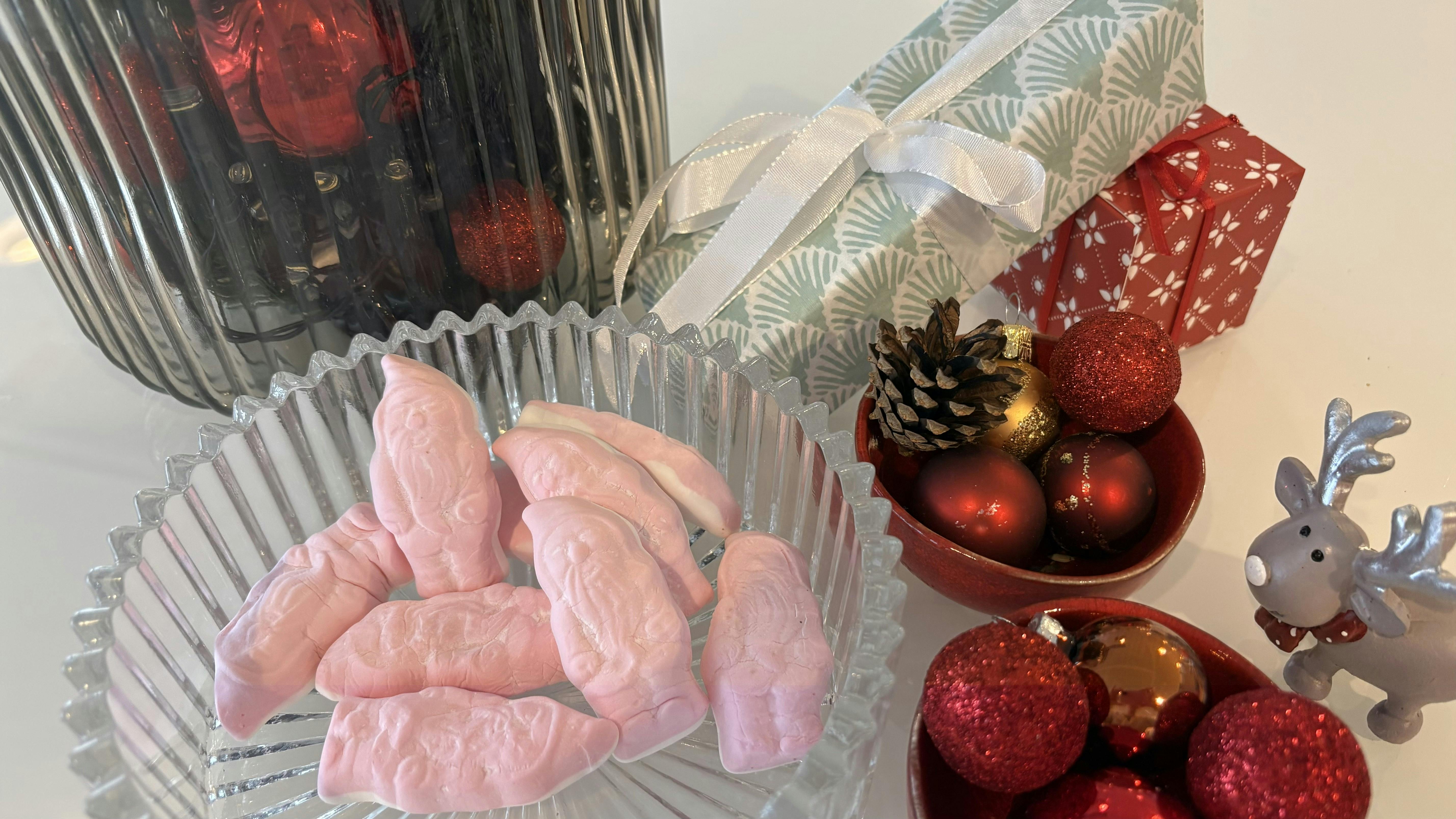 Spangsbergs lyserøde juleskum