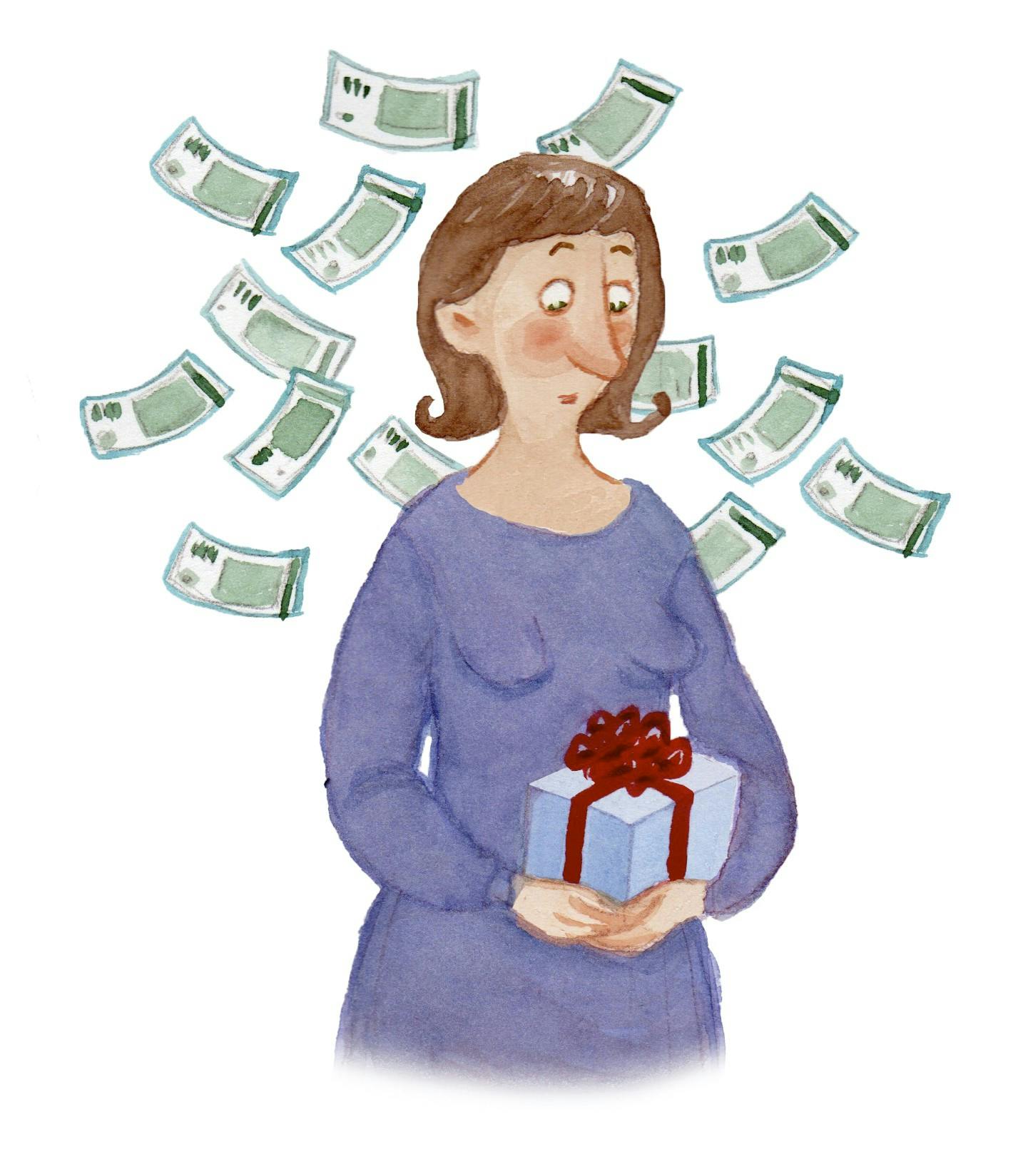 Så mange penge til gaver har jeg ikke råd til.