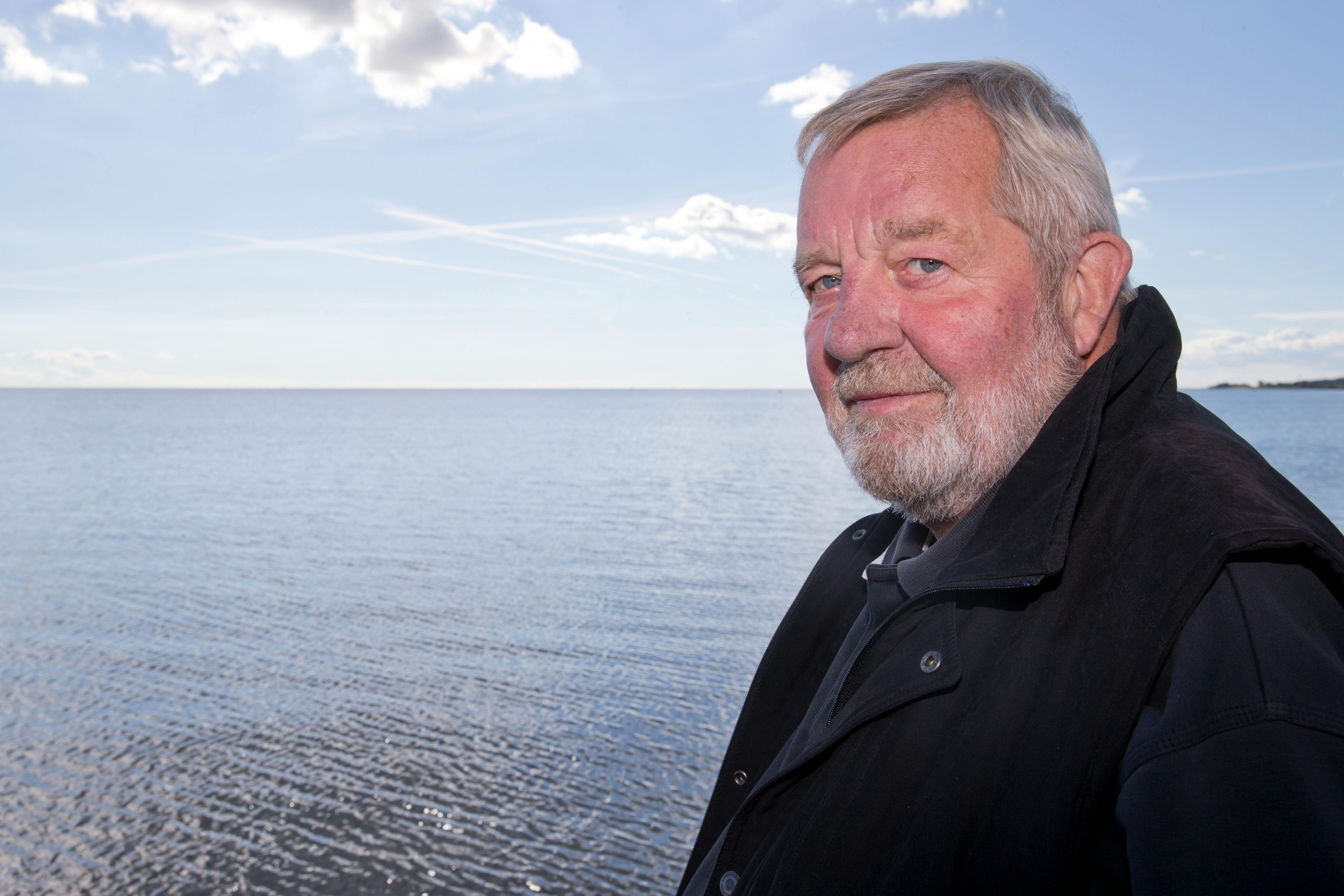 Interview med skuespiller Kjeld Nørgaard og hans kone Ulla Steen i deres hjem i Bisserup. -