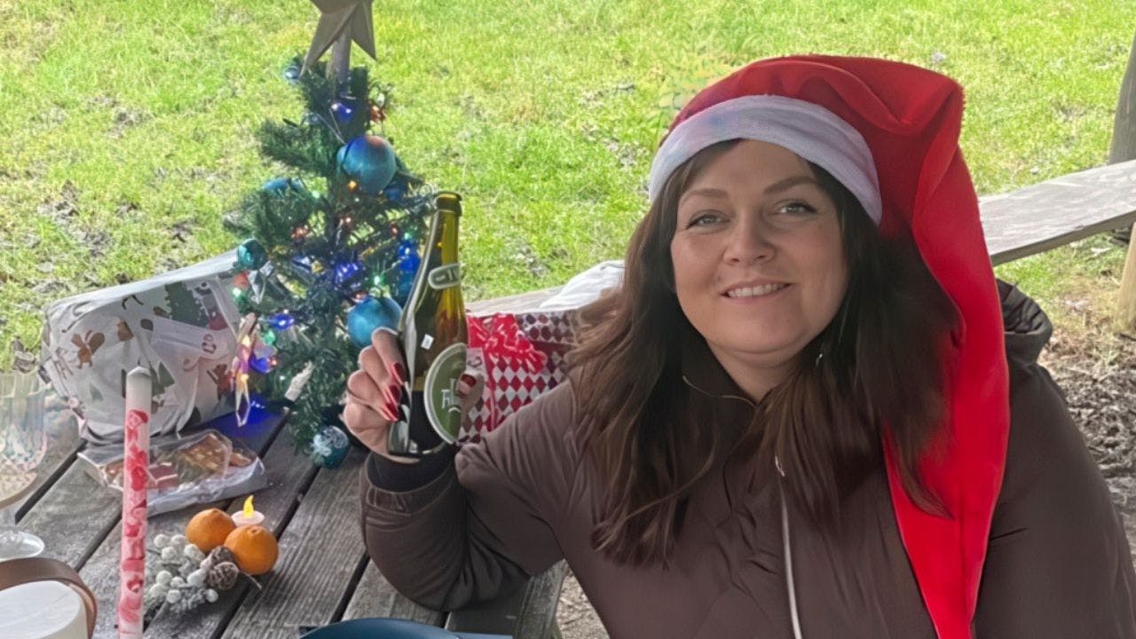 Gitter holder jul i shelter