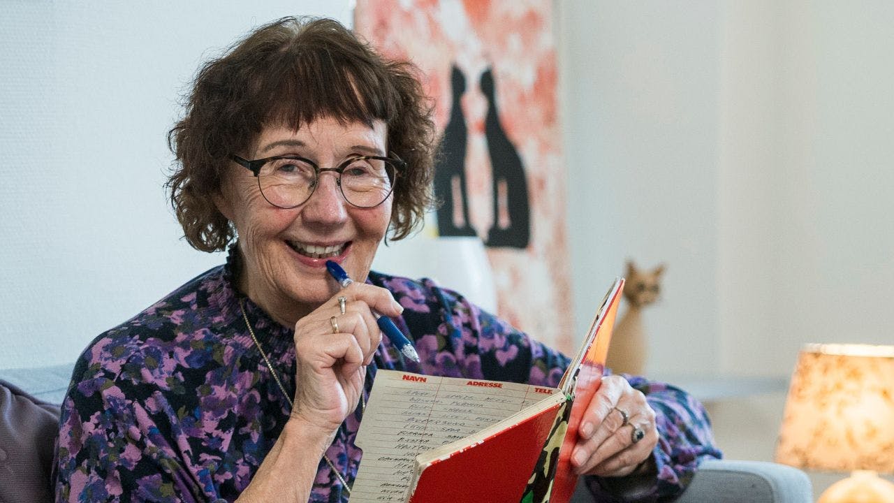 Kirsten Helstrup i sit hjem i Brande.