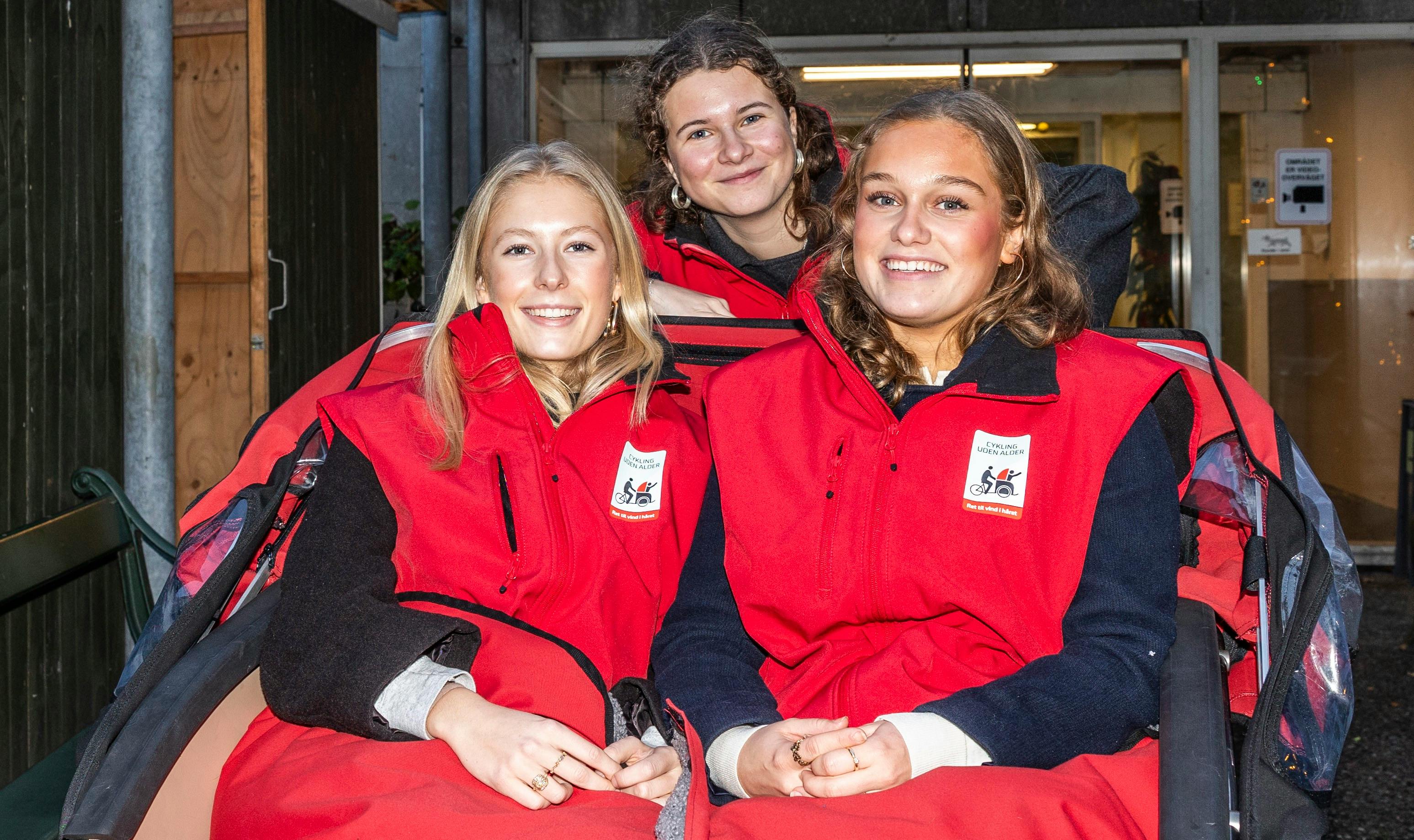 Vilma, Hanne og Maya