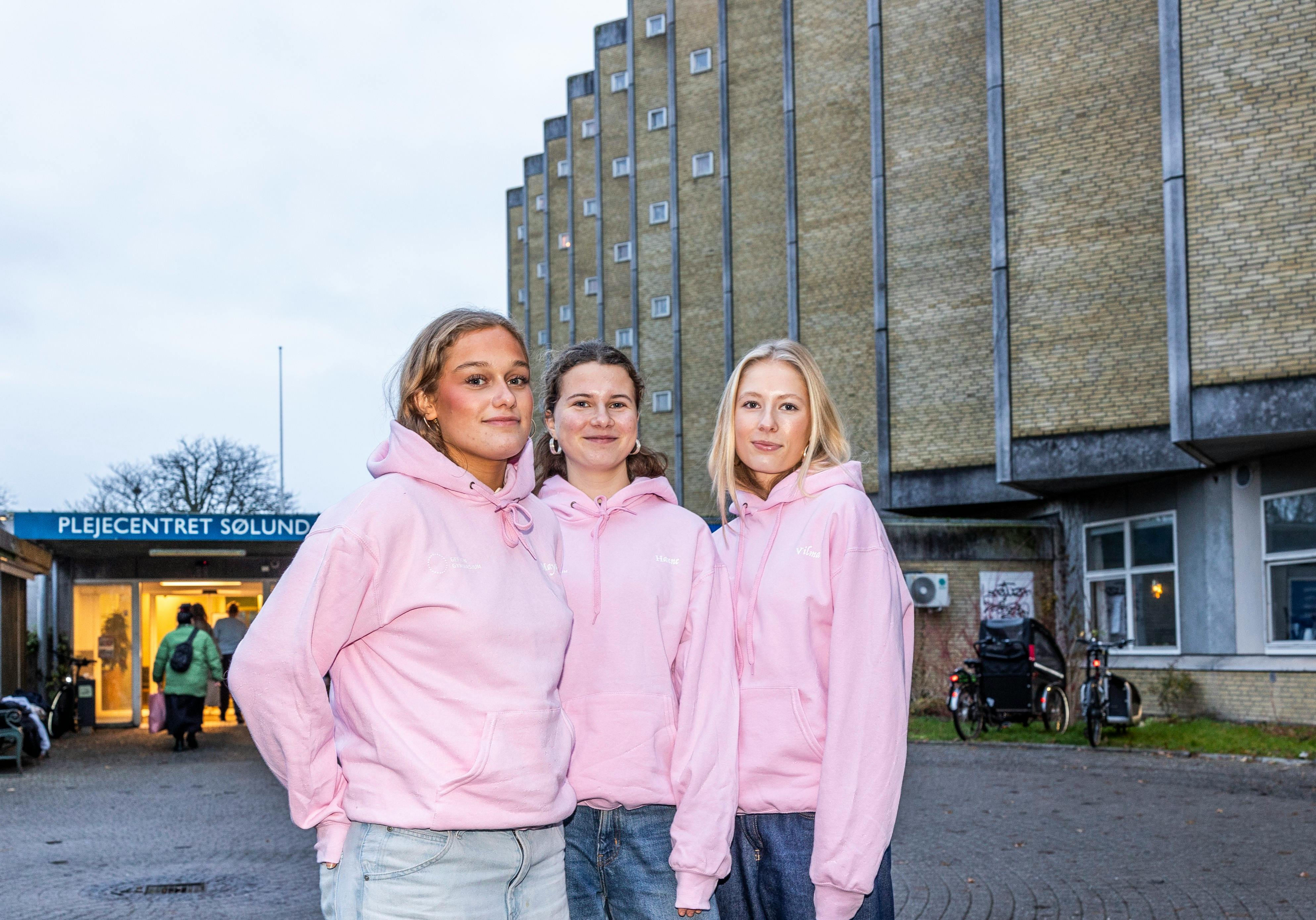 Maya, Hanne og Vilma