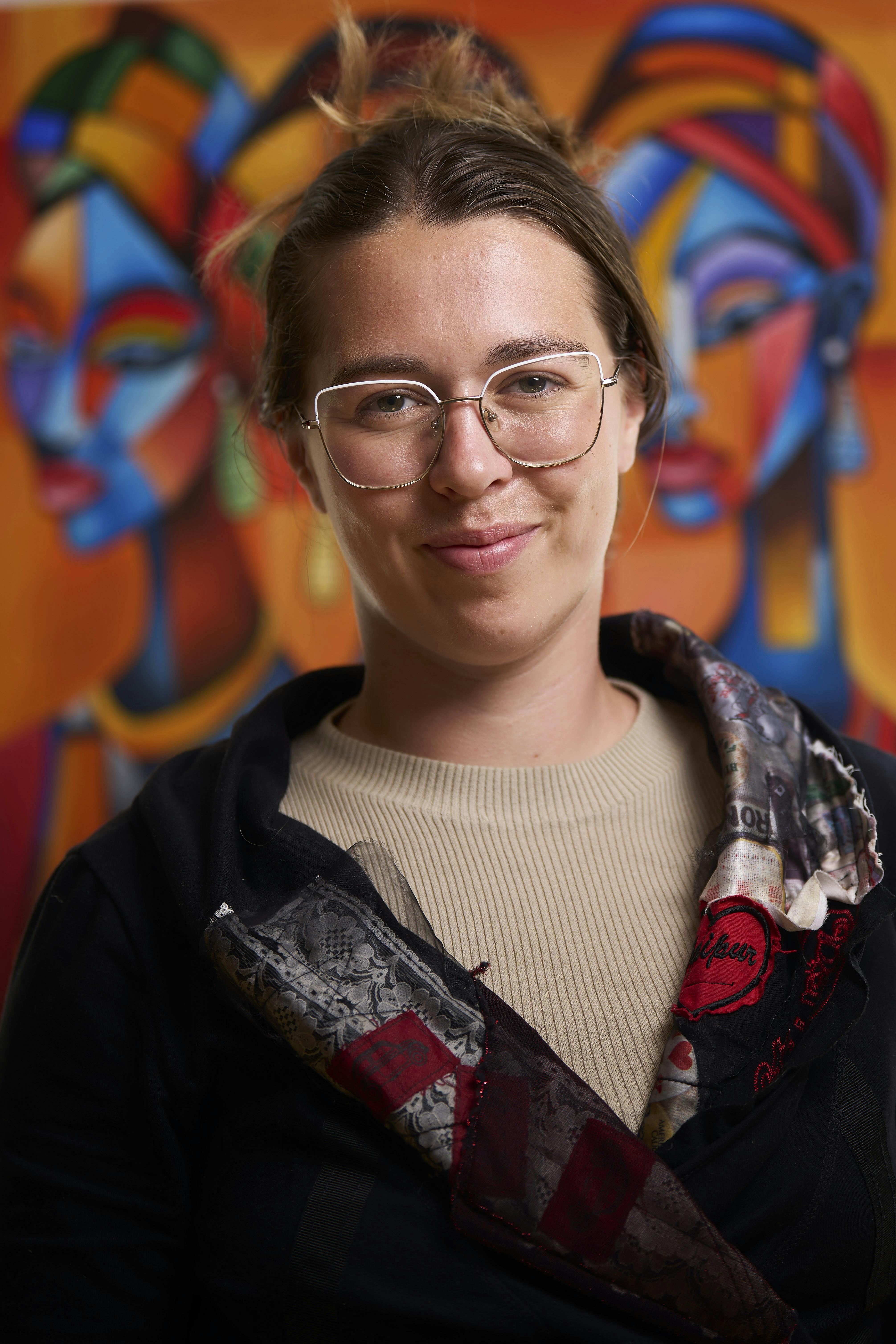 Katrine Vestergaard Pahuus gav sine bedsteforældre en krukke fra Tanzania i gave.