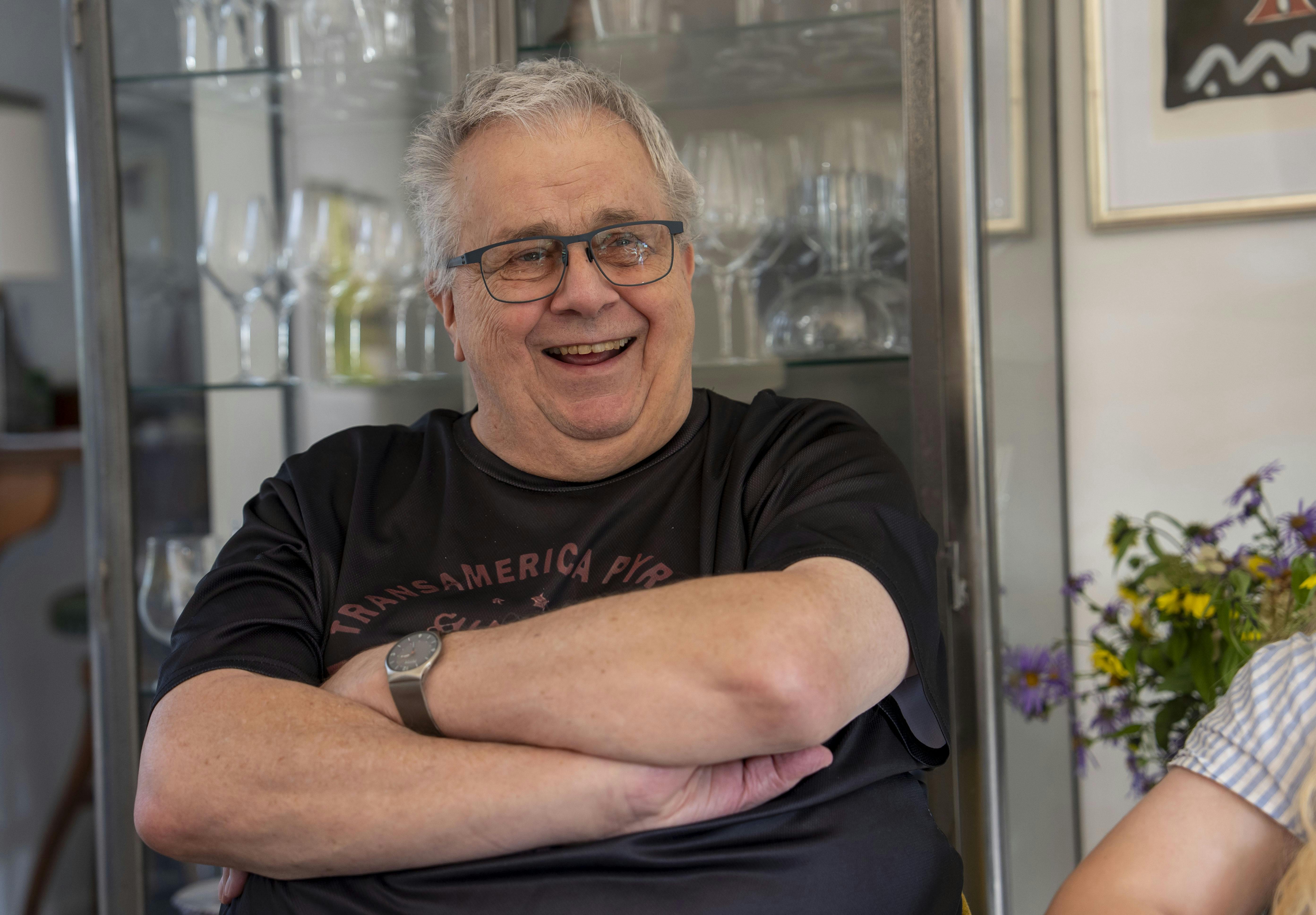 Billede af Carsten, der også er blevet vild med Bruce Springsteen.