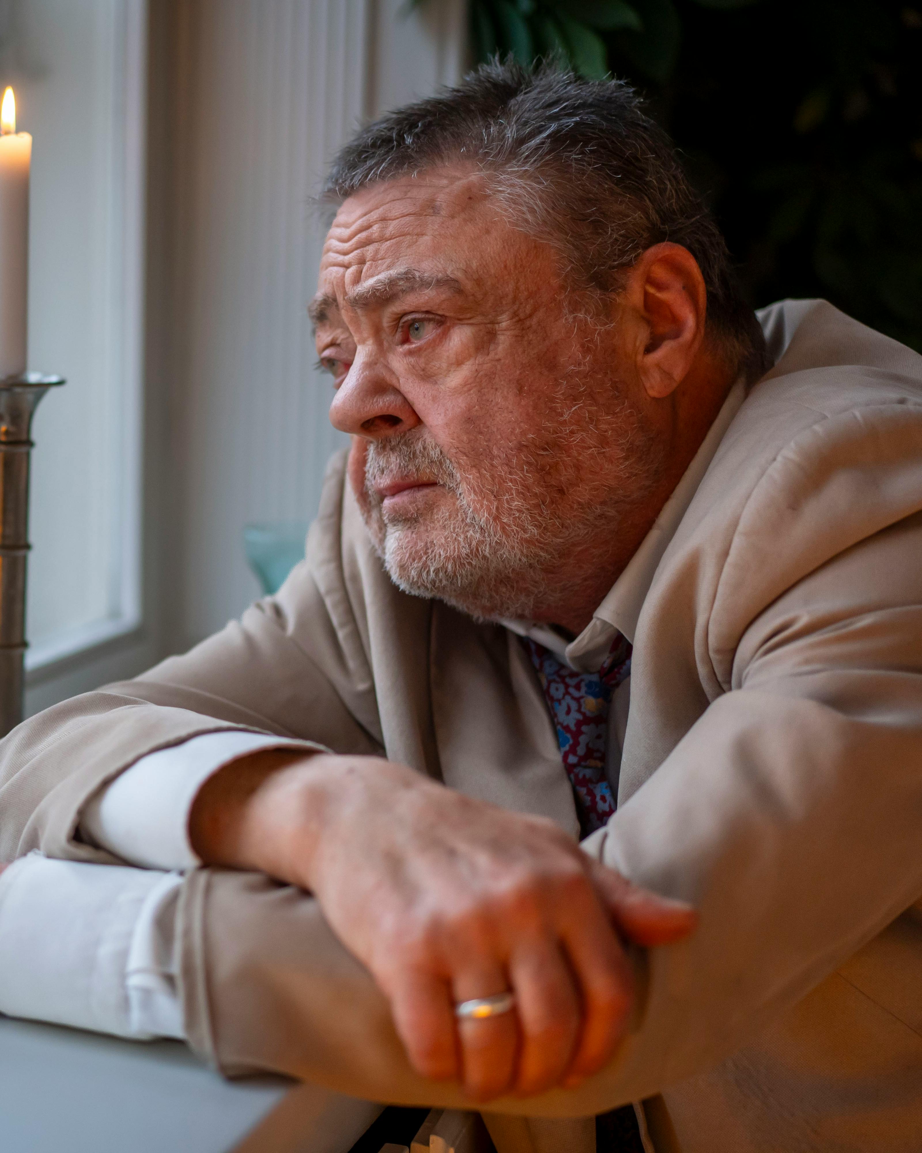 Tommy Kenter skal lære at leve med sorgen efter sin datter.