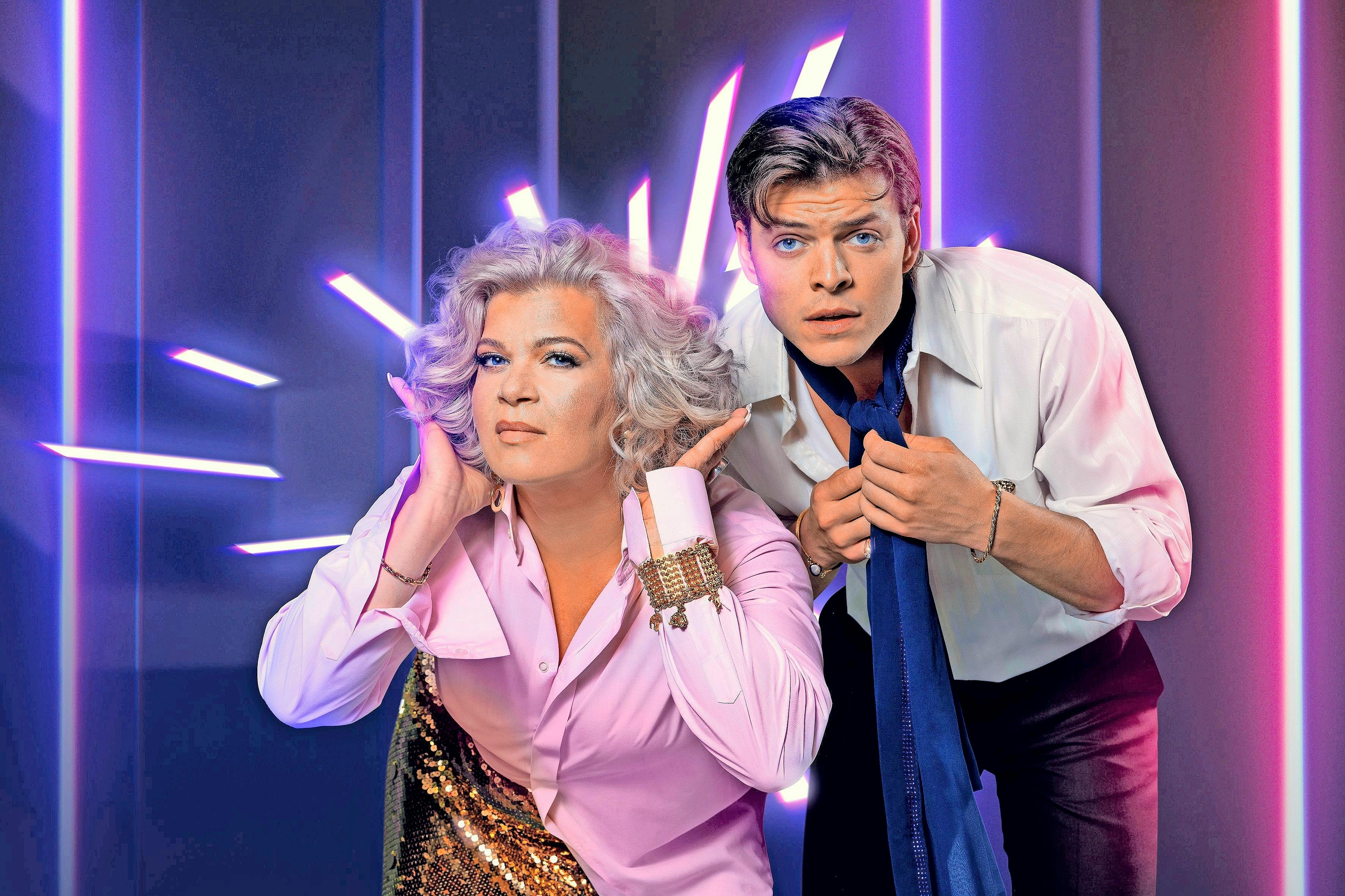 Sara Bro og Alex Høgh er værter på melodi grand prix 2026