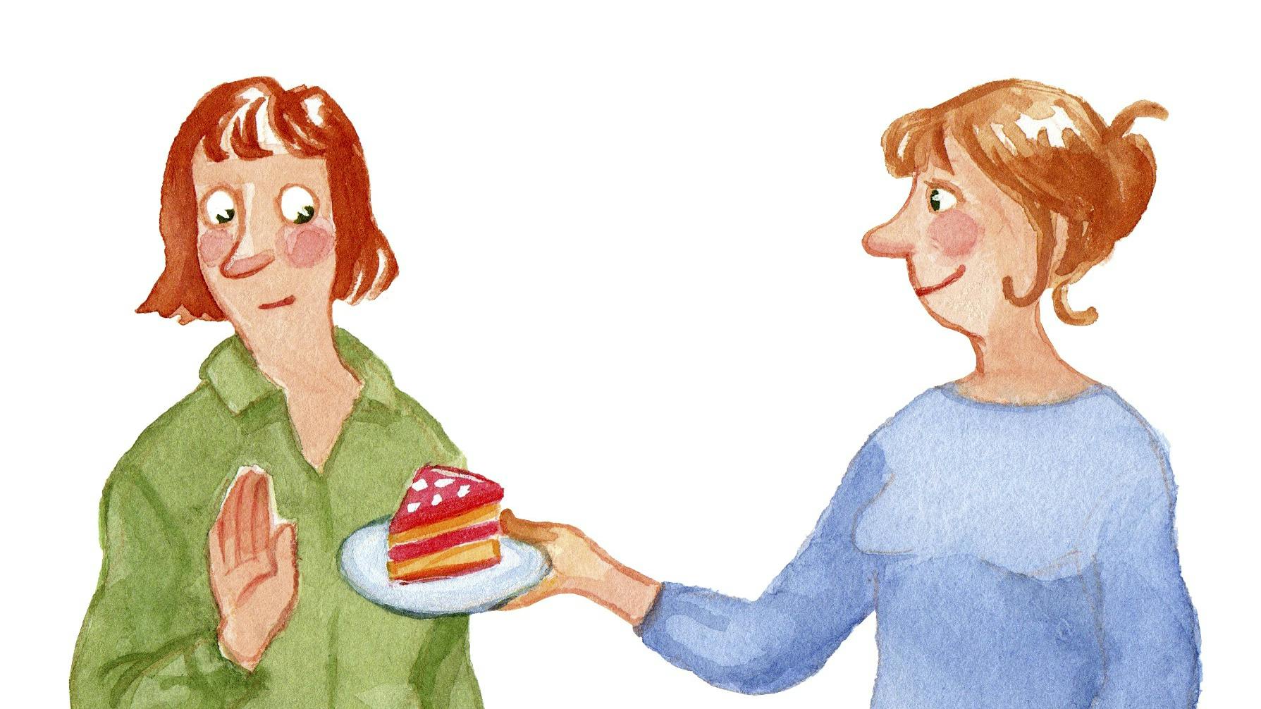 Nej tak til kollegaens kage.