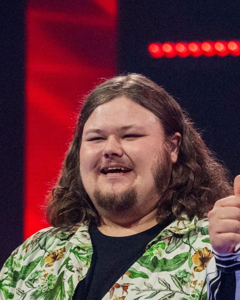 Marcus og Mathias Jokszies alias Blomster Bror i deres første liveshow i "X Factor" anno 2025