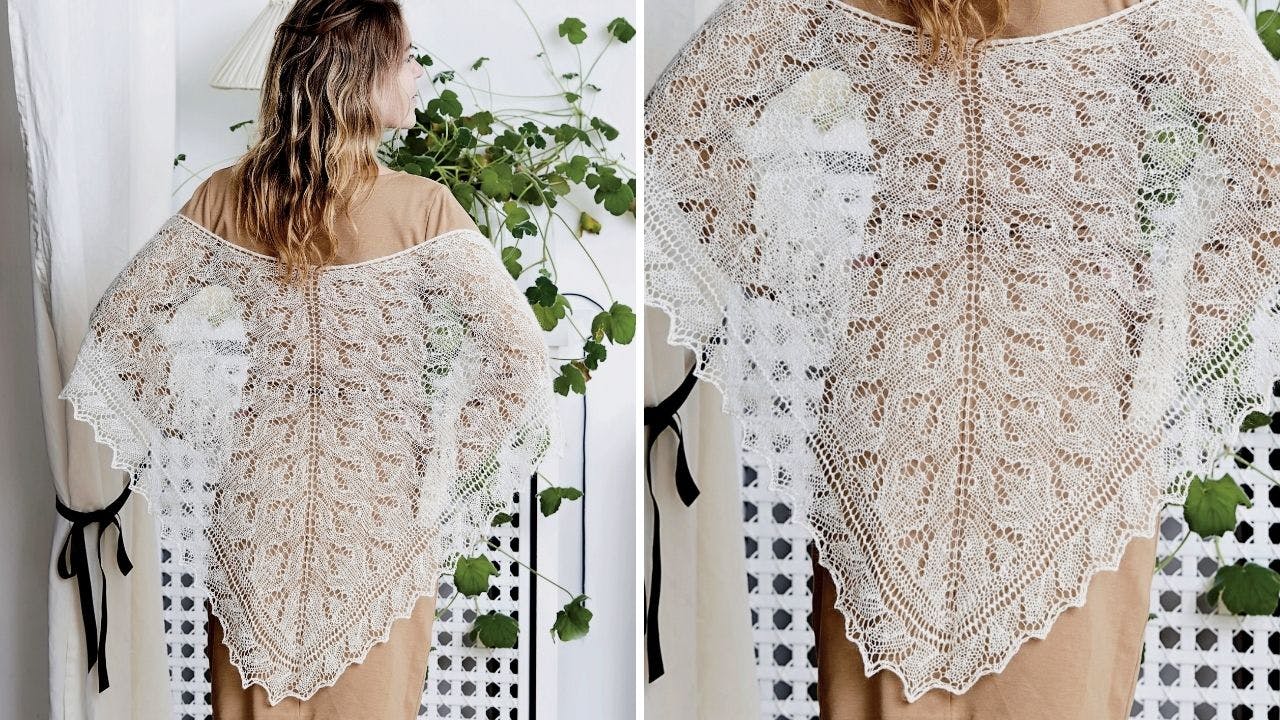 Strikkeopskrift: Strik smuk sjal