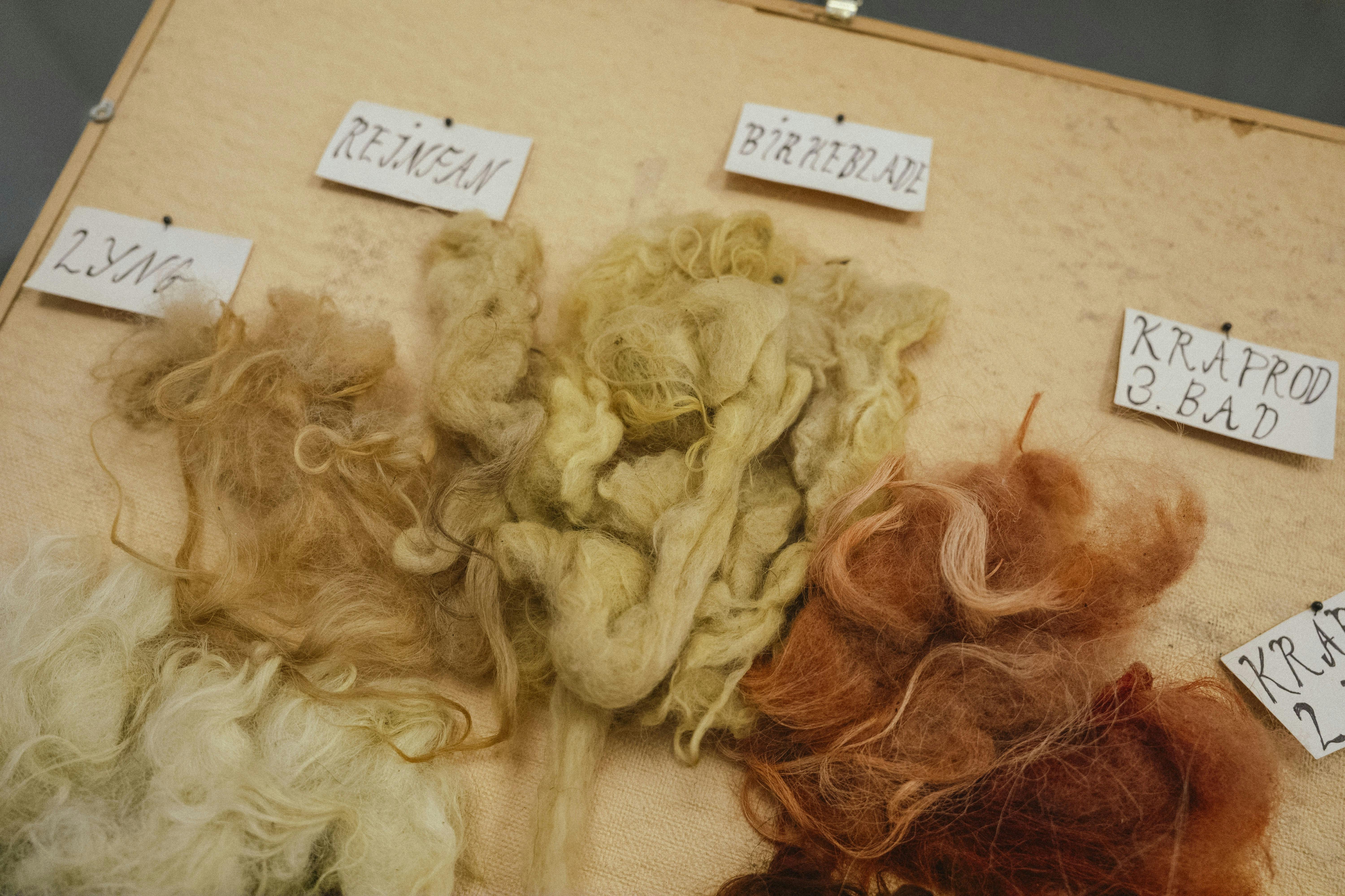 Uld direkte fra heden