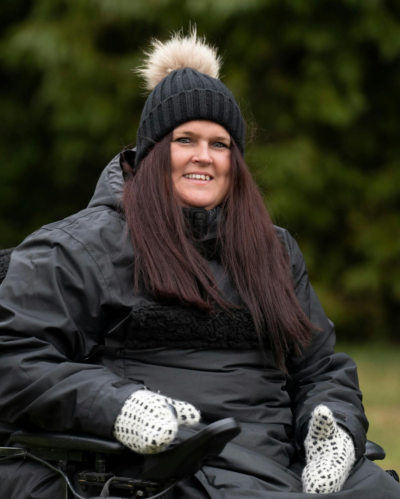 Annika har stærke smerter hver eneste dag. Naturen hjælper hende med at glemme dem for en stund.