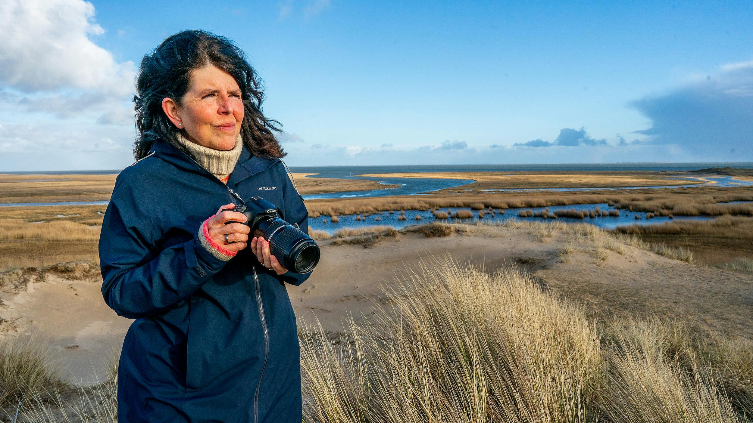 Da Iben Kongsbaks mand, Niels, var syg, brugte hun den fanøske natur og tog billeder hver dag.