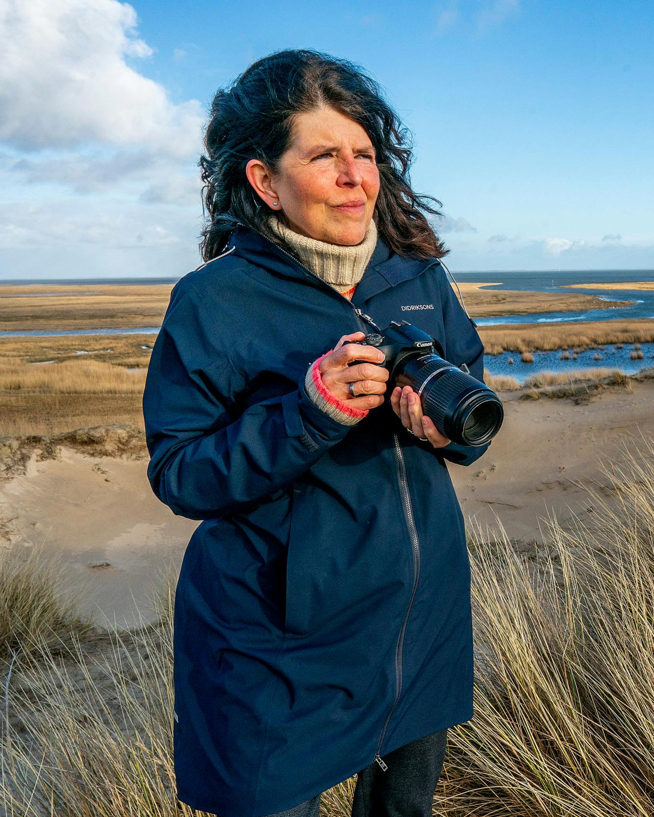 Da Iben Kongsbaks mand, Niels, var syg, brugte hun den fanøske natur og tog billeder hver dag.