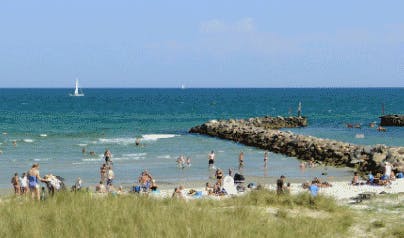 Læserrejse til Bornholm - strandtur