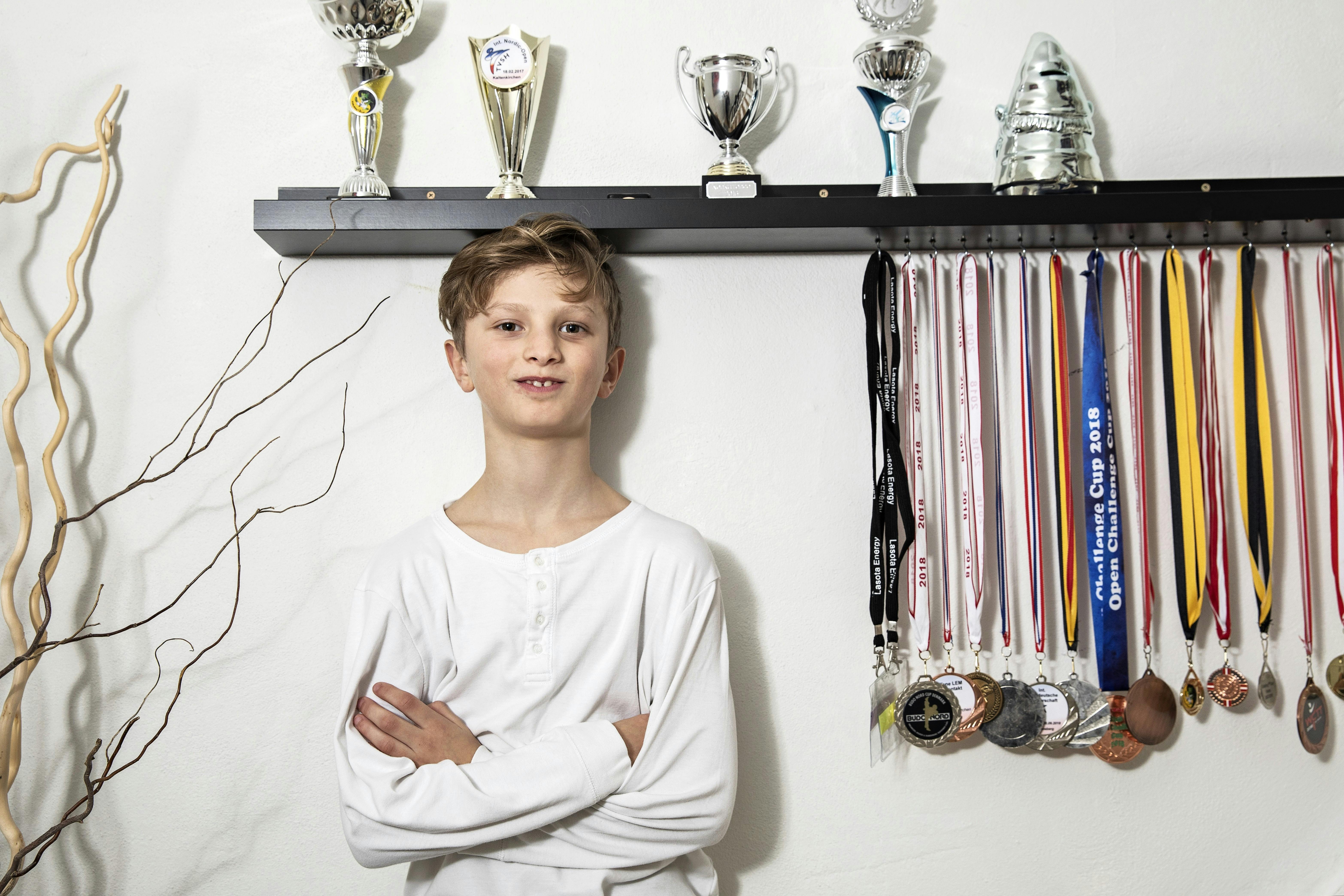 Lukas Hansen vil være den bedste til taekwondo