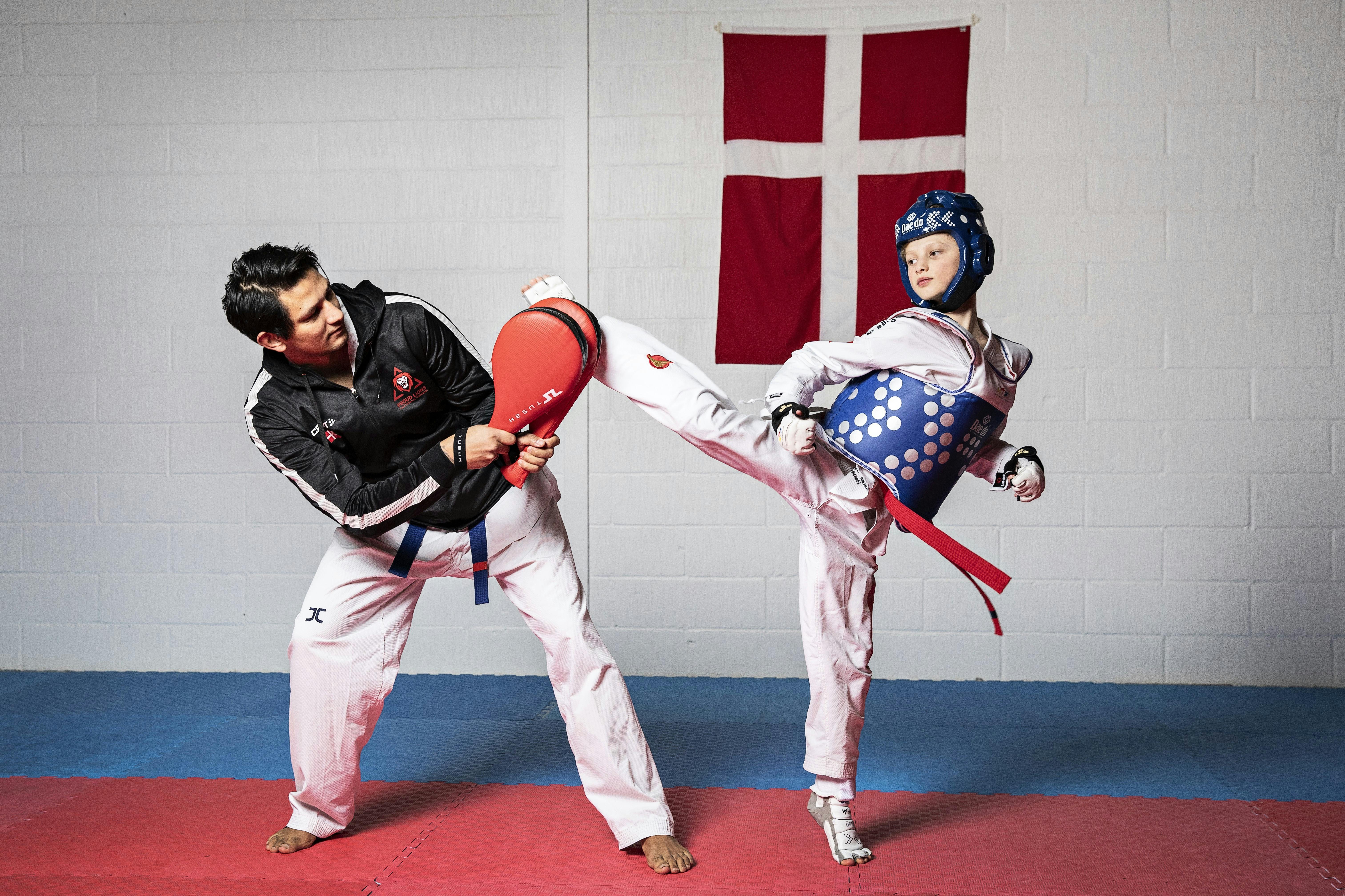 Lukas Hansen vil være den bedste til taekwondo