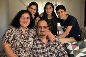 Rana og hendes familie