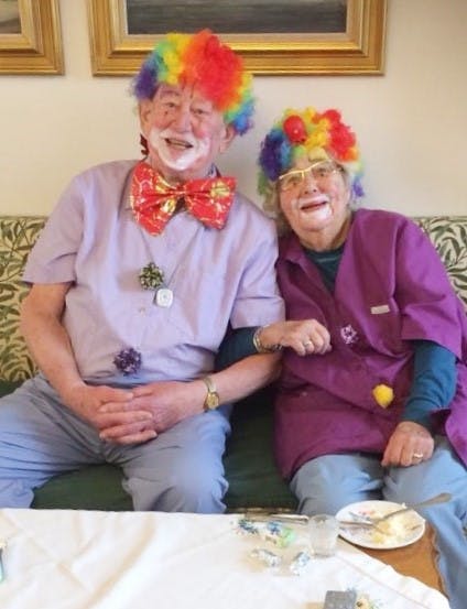 Kærlighed til fastelavnsfesten på plejehjemmet