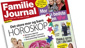 Familie Journal, der udkommer mandag  16. januar 2012