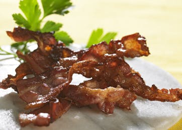 sprød bacon