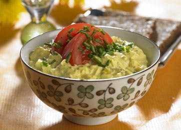 Hjemmelavet æggesalat