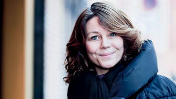 Anne Louise spiller en ganske ung bagermester-hustru i den nye, danske film ?En familie?. Foto: Gregers Overvad