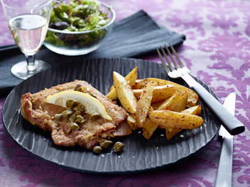 Cordon bleu med krydderfritter | Familie Journal