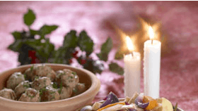 Kødboller med sundt tilbehør