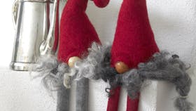 Sy-projekt til jul: Søde skovnisser med fine ben, næse og hue