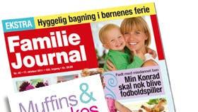 Familie Journal, der udkommer mandag 17. oktober 2011