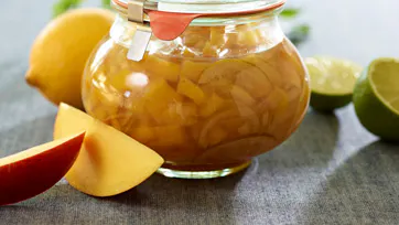 Syltet lime, ingefær og mango | Familie Journal