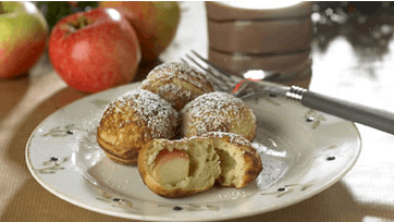 gammeldags æbleskiver