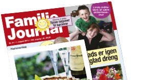 Familie Journal, der udkommer mandag 1. august 2011