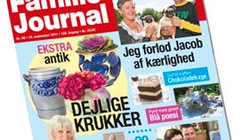Familie Journal, der udkommer mandag 19. september 2011