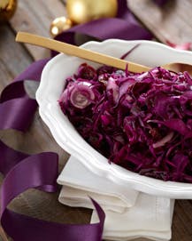 Honningsødet rødkålssalat