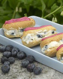 Eclairs med bærfyld