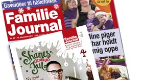 Familie Journal, der udkommer mandag 12. december 2011