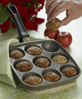 Krydrede æbleskiver