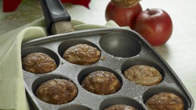 Krydrede æbleskiver