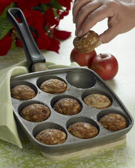 Krydrede æbleskiver