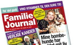 Familie Journal, der udkommer mandag 27. september 2010