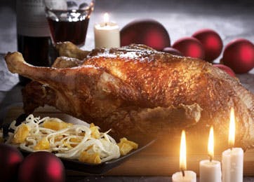 And kan sagtens tilberedes på kuglegrill.