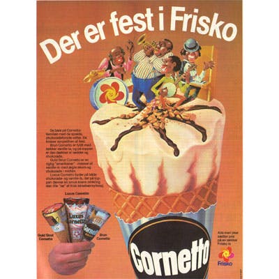 Nostalgi - billede af friskoreklame