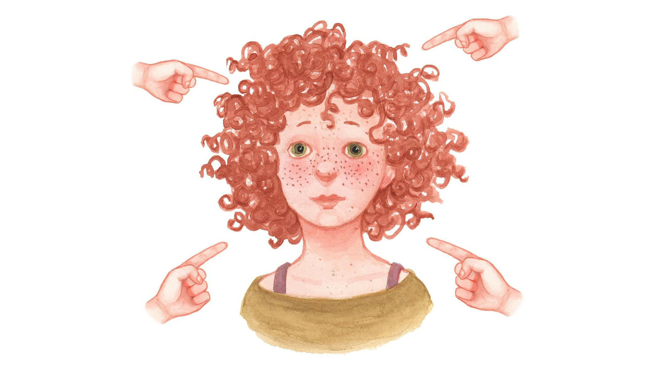 Pige til Puk: Bliver drillet med mit røde hår og mine fregner