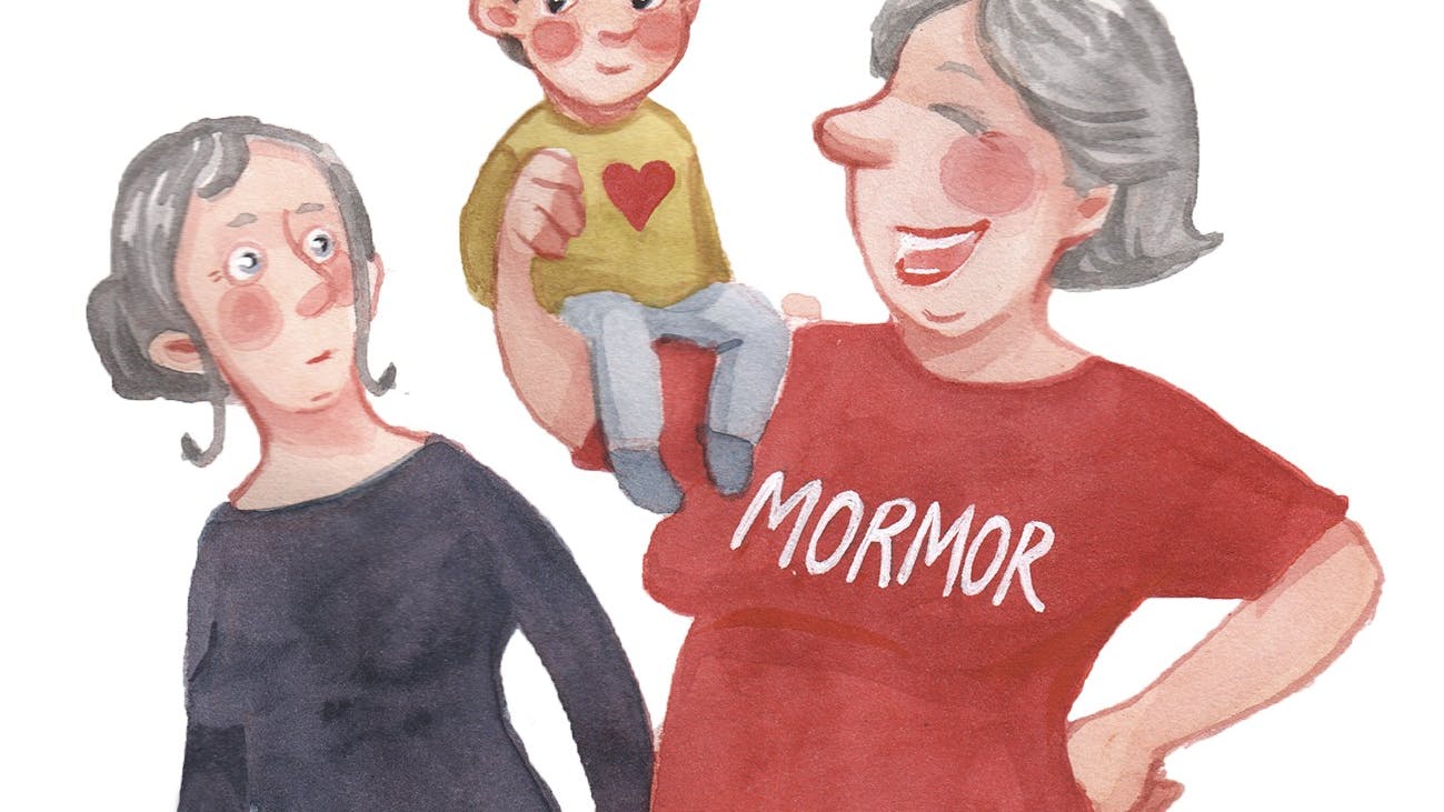 Puks brevkasse: Magter ikke at være farmor på den måde