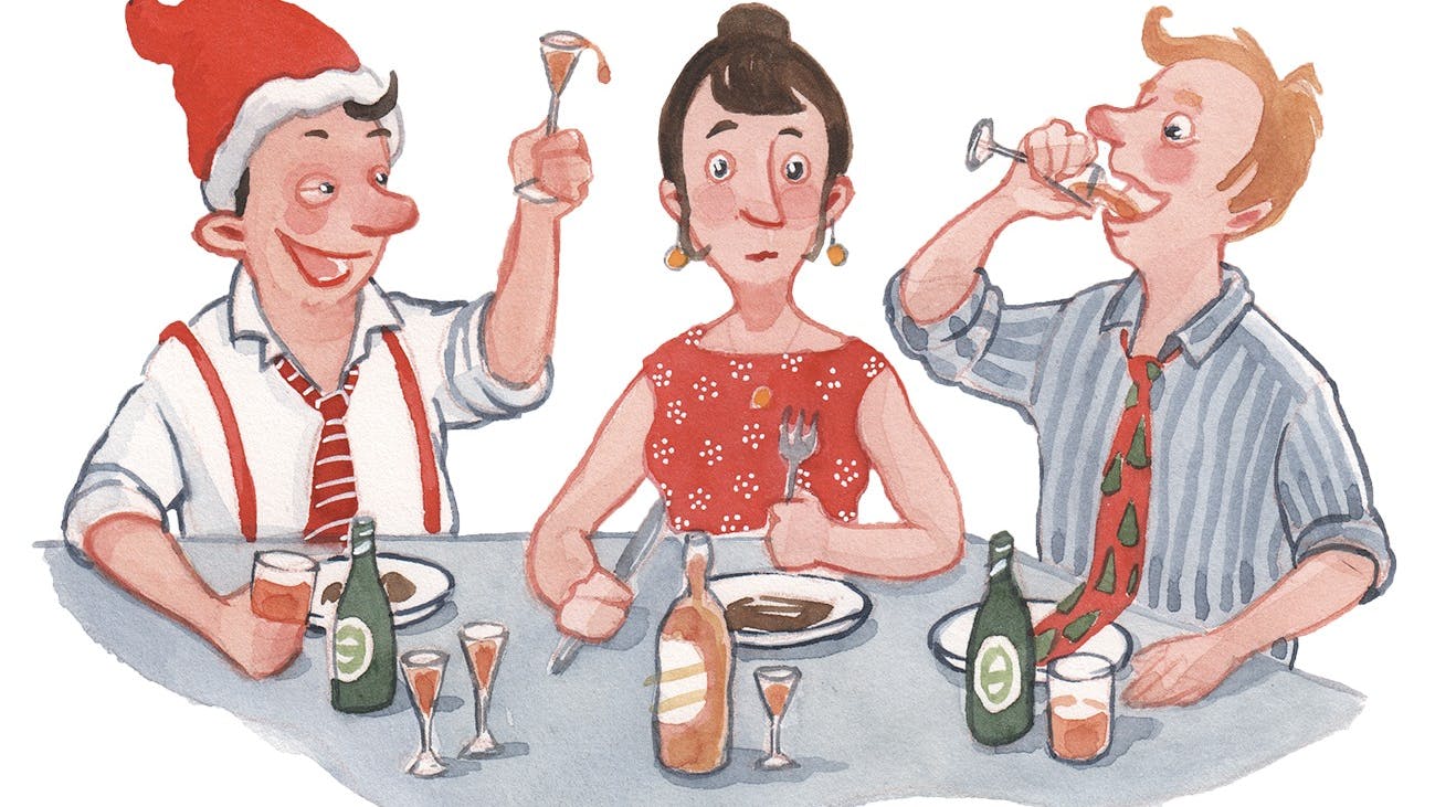 Puks brevkasse: Hyggen ved julefrokosten er gået af fløjten